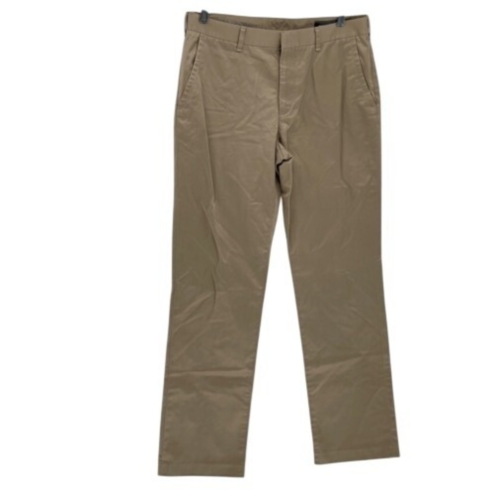 Bonobos Pants Chino Khakis‎ Men Size 33x32 Tan Beige Straight Leg Wednesdays